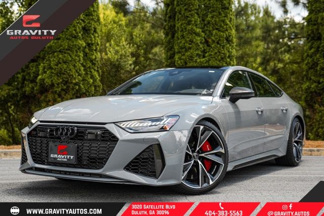 Daytona Gray Pearl Effect 2023 Audi RS 7 4.0T quattro Sedan All-Wheel Drive 8-Speed Automatic