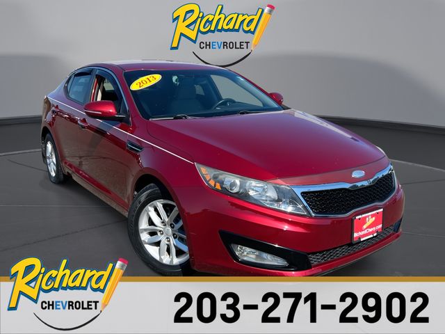 Remington Red Metallic 2013 Kia Optima Sedan Front-Wheel Drive 6-Speed Automatic