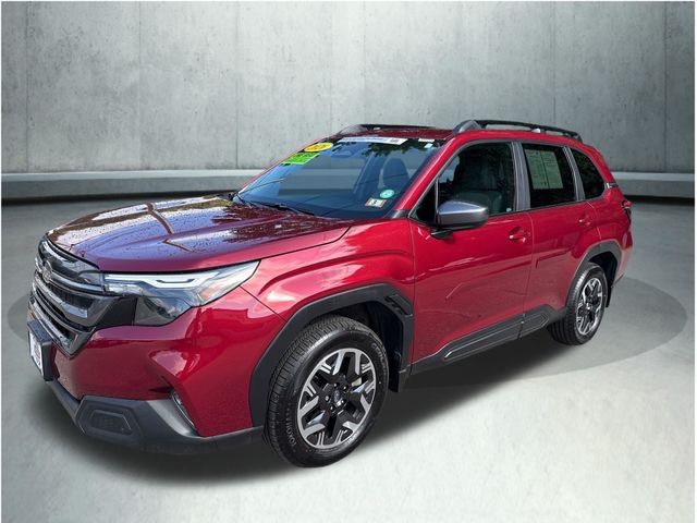 Crimson Red Pearl 2026 Subaru Forester SUV / Crossover All-Wheel Drive Continuously Variable Transmission