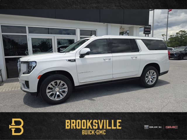 White Frost 2024 GMC Yukon XL Denali 4WD SUV / Crossover Four-Wheel Drive