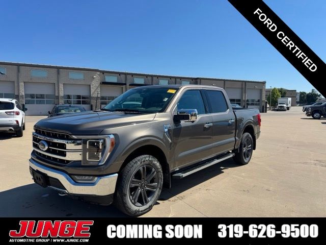 Stone Gray Metallic 2021 Ford F-150 Pickup Truck Four-Wheel Drive Automatic