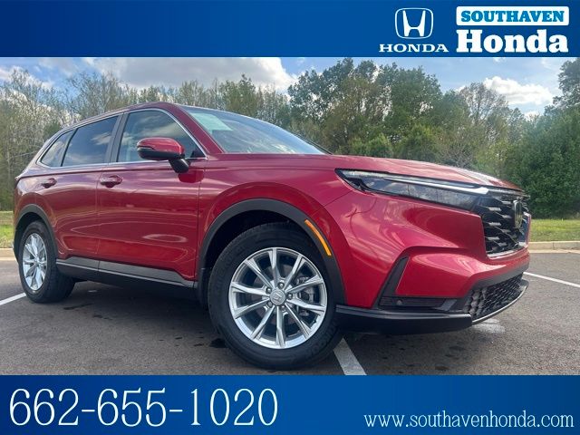 Radiant Red Metallic 2025 Honda CR-V EX-L FWD SUV / Crossover Front-Wheel Drive Continuously Variable Transmission