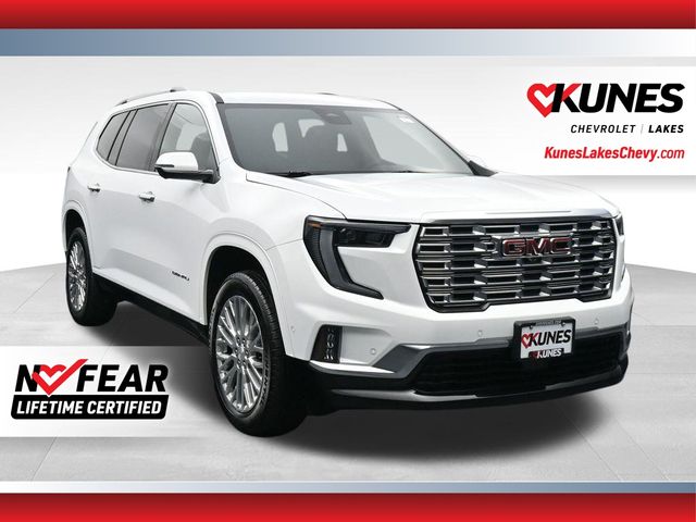 Summit White 2026 GMC Acadia SUV / Crossover Four-Wheel Drive 8-Speed Automatic