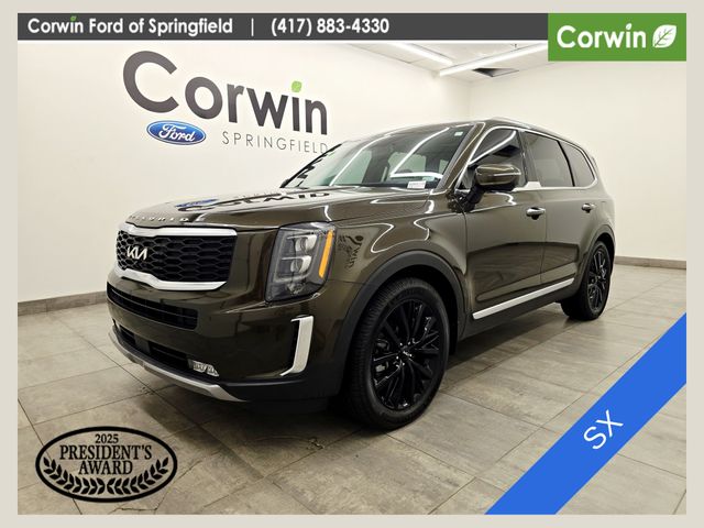 Dark Moss 2022 Kia Telluride SUV / Crossover All-Wheel Drive 8-Speed Automatic