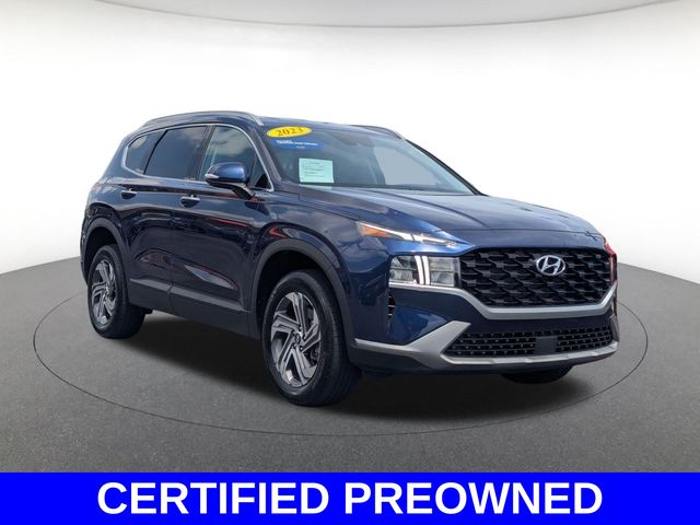 Stormy Blue 2023 Hyundai Santa Fe SUV / Crossover All-Wheel Drive 8-Speed Automatic