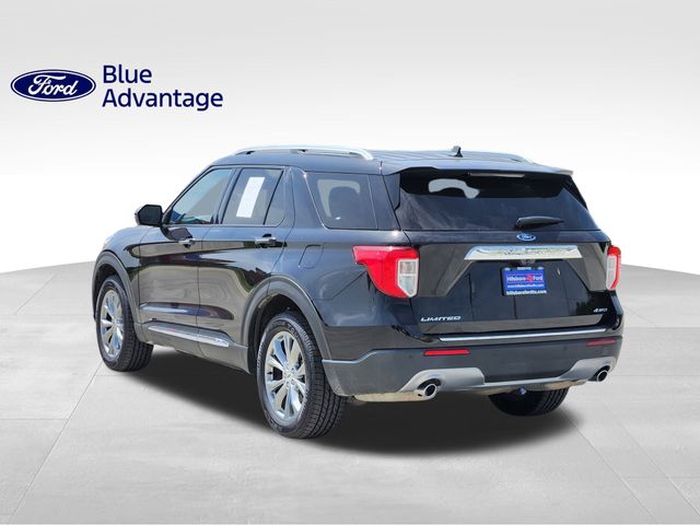 2022 Agate Black Metallic Ford Explorer Limited 4X4 SUV
