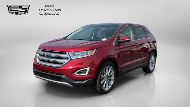 Ruby Red Metallic 2018 Ford Edge SUV / Crossover Front-Wheel Drive 6-Speed Automatic