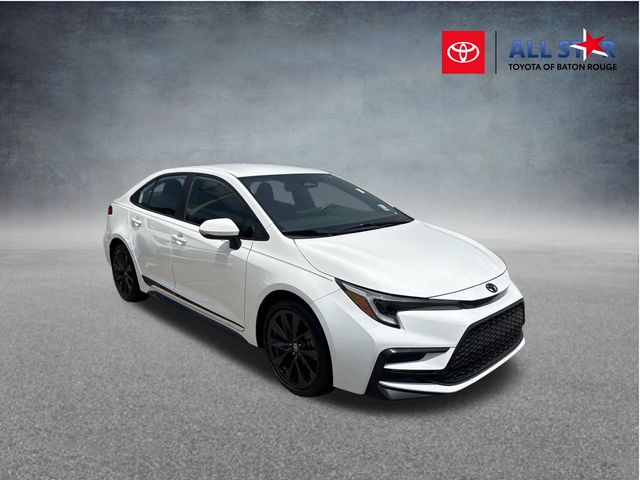 Ice Cap 2024 Toyota Corolla Sedan Front-Wheel Drive Continuously Variable Transmission
