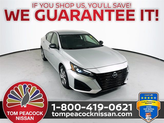 Brilliant Silver Metallic 2024 Nissan Altima 2.5 S FWD Sedan Front-Wheel Drive Continuously Variable Transmission