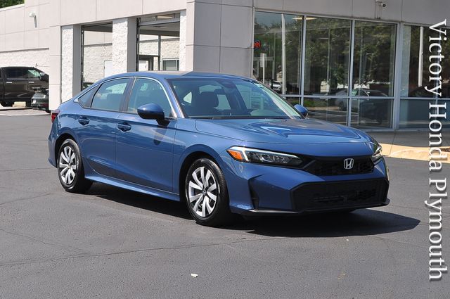 Blue Lagoon Pearl 2026 Honda Civic Sedan Front-Wheel Drive Continuously Variable Transmission