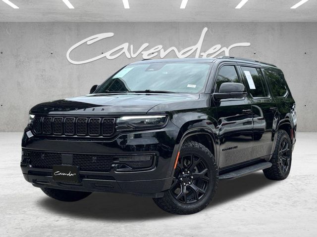 Diamond Black Crystal Pearlcoat 2023 Jeep Wagoneer Series II RWD SUV / Crossover 4X2 8-Speed Automatic