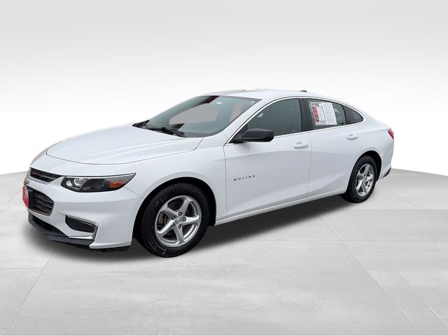 Summit White 2018 Chevrolet Malibu LS Fleet FWD Sedan Front-Wheel Drive 6-Speed Automatic