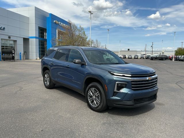 Lakeshore Blue Metallic 2025 Chevrolet Traverse LT AWD SUV / Crossover Four-Wheel Drive 8-Speed Automatic