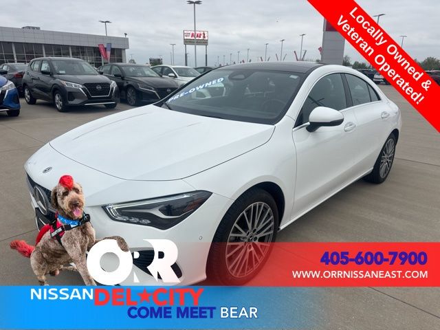 Black 2025 Mercedes-Benz CLA 250 FWD Coupe Front-Wheel Drive 8-Speed Dual Clutch