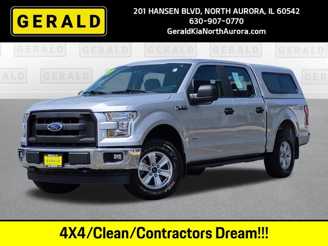 Ingot Silver 2017 Ford F-150 Pickup Truck Four-Wheel Drive 6-Speed Automatic