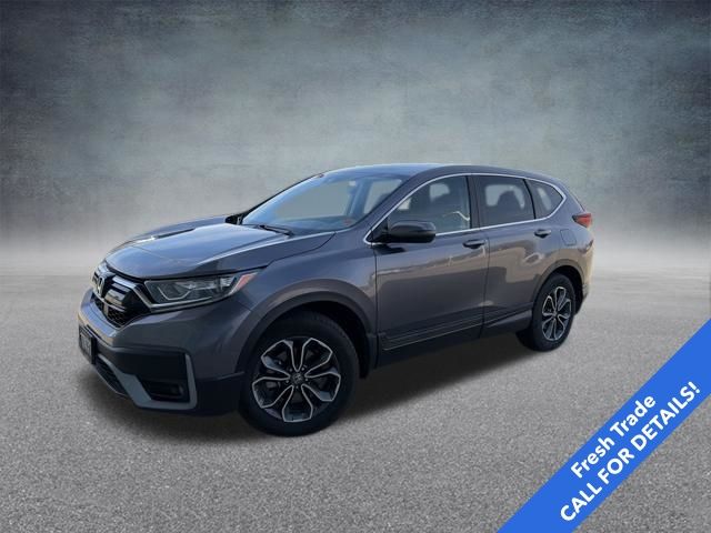 Gray (Modern Steel) 2021 Honda CR-V EX-L AWD SUV / Crossover All-Wheel Drive Continuously Variable Transmission