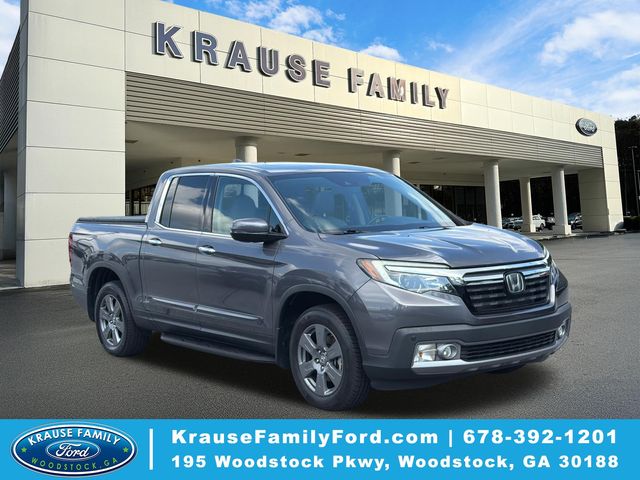 Pacific Pewter Metallic 2020 Honda Ridgeline Pickup Truck All-Wheel Drive 9-Speed Automatic