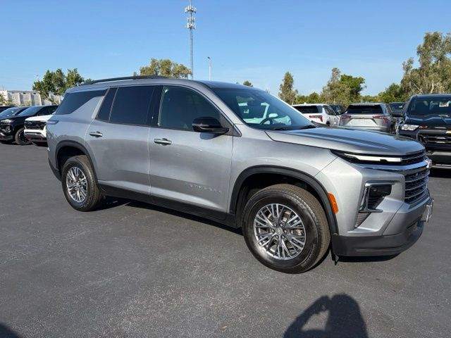Sterling Gray Metallic 2025 Chevrolet Traverse SUV / Crossover Four-Wheel Drive 8-Speed Automatic