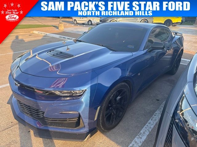 Riverside Blue Metallic 2020 Chevrolet Camaro Coupe Rear-Wheel Drive Automatic