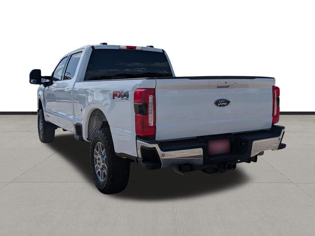 2025 Ford F-250SD Lariat White at Texan Dodge Chrysler Jeep Ram