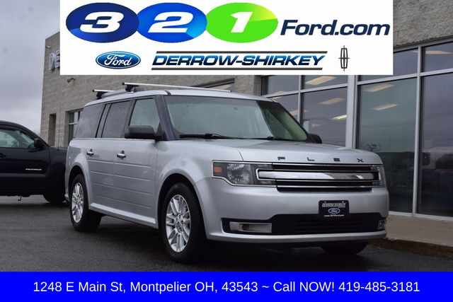 Ingot Silver 2019 Ford Flex SEL AWD SUV / Crossover All-Wheel Drive 6-Speed Automatic