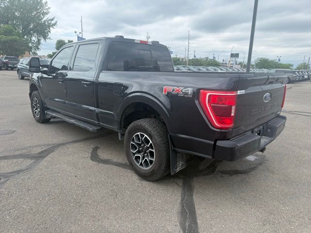 2022 Black Ford F-150 XLT 4X4 Truck