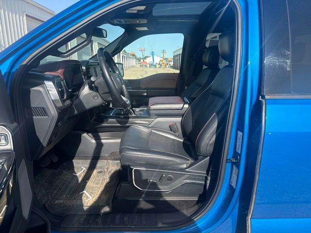 2021 Blue Ford F-150 Lariat 4X4 Truck