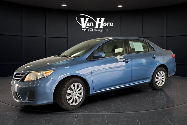 Used 2013 Tropical Sea Metallic Toyota LE image 3