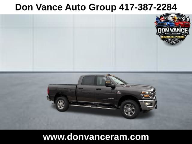Gray (Granite Crystal Metallic Clearcoat) 2026 RAM 2500 Big Horn Crew Cab 4WD Pickup Truck Four-Wheel Drive 8-Speed Automatic