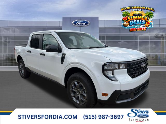 Oxford White 2026 Ford Maverick Pickup Truck All-Wheel Drive Continuously Variable Transmission
