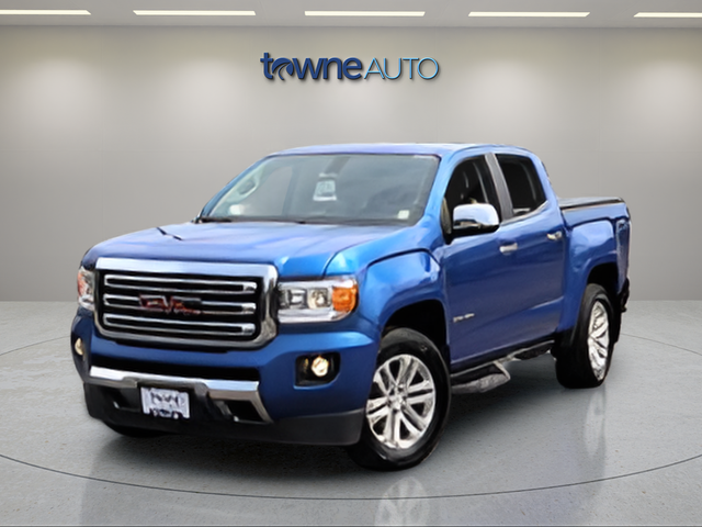 Marine Blue Metallic 2020 GMC Canyon Pickup Truck Four-Wheel Drive 8-Speed Automatic