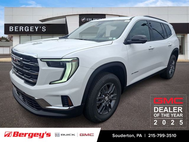Summit White 2026 GMC Acadia SUV / Crossover Four-Wheel Drive 8-Speed Automatic