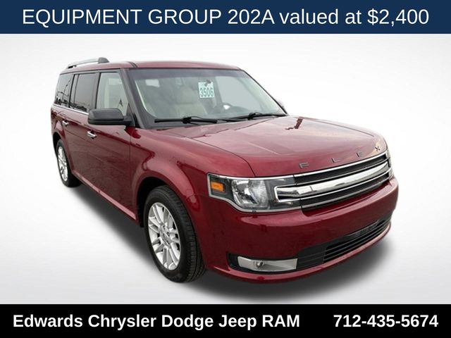 Ruby Red Metallic 2019 Ford Flex SUV / Crossover All-Wheel Drive 6-Speed Automatic