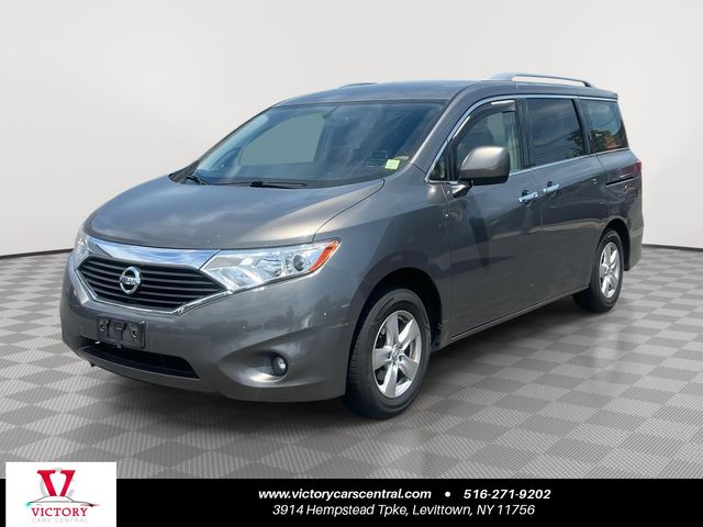 Titanium 2016 Nissan Quest SV Minivan Front-Wheel Drive Continuously Variable Transmission