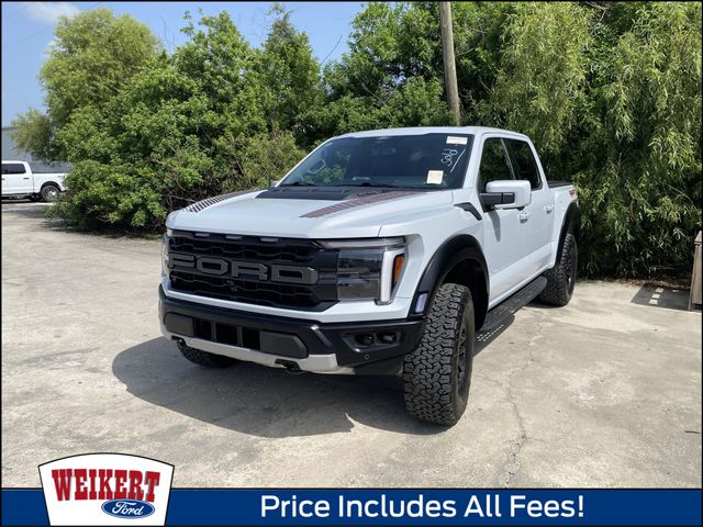White Metallic 2025 Ford F-150 Pickup Truck Four-Wheel Drive Automatic