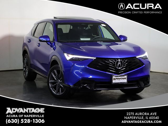 Adriatic Blue Sea Metallic 2025 Acura ADX SH-AWD with A-SPEC Package SUV / Crossover All-Wheel Drive Continuously Variable Transmission