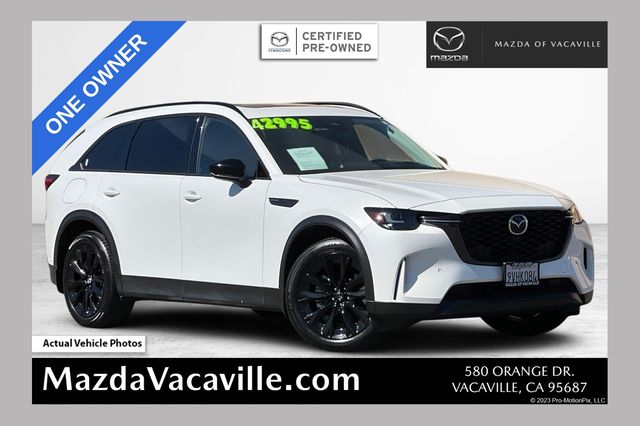 Rhodium White Premium 2025 Mazda CX-90 PHEV Premium Sport AWD SUV / Crossover All-Wheel Drive 8-Speed Automatic