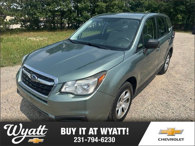 Jasmine Green Metallic 2017 Subaru Forester SUV / Crossover All-Wheel Drive Continuously Variable Transmission