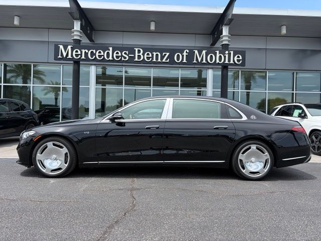 Onyx Black/Mojave Silver 2022 Mercedes-Benz S-Class Sedan All-Wheel Drive 9-Speed Automatic