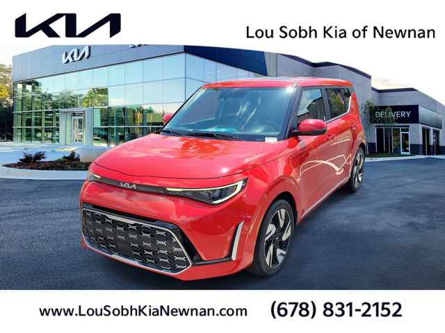 Inferno Red 2025 Kia Soul SUV / Crossover Front-Wheel Drive Continuously Variable Transmission