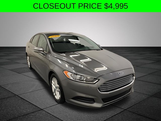 Sterling Gray 2013 Ford Fusion Sedan Front-Wheel Drive 6-Speed Automatic