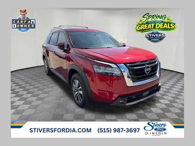 Red (Scarlet Ember Tintcoat) 2023 Nissan Pathfinder SL 4WD SUV / Crossover All-Wheel Drive 9-Speed Automatic