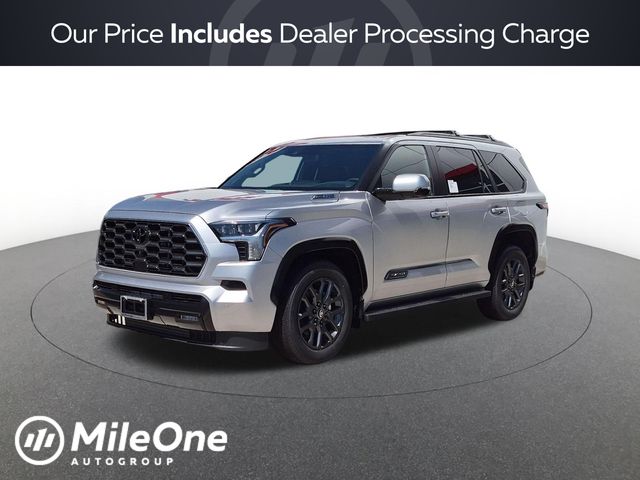 Silver 2026 Toyota Sequoia SUV / Crossover Four-Wheel Drive Automatic