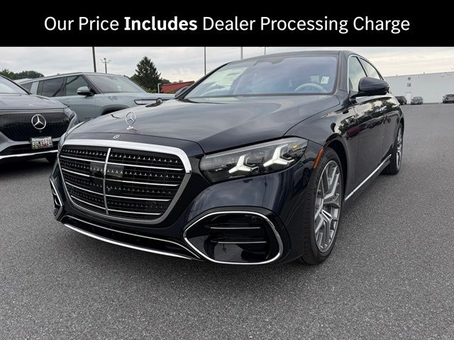 Nautical Blue Metallic 2027 Mercedes-Benz S-Class Sedan All-Wheel Drive 9-Speed Automatic