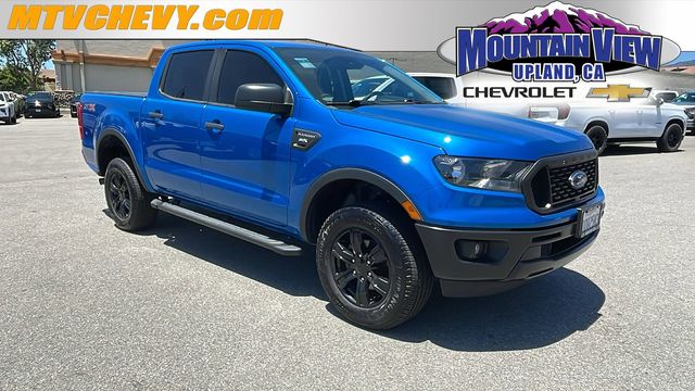 Blue Metallic 2022 Ford Ranger XL SuperCrew RWD Pickup Truck 4X2 Automatic