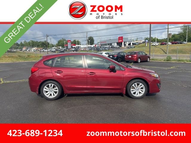 Venetian Red Pearl 2015 Subaru Impreza 2.0i Premium Hatchback Hatchback All-Wheel Drive Continuously Variable Transmission