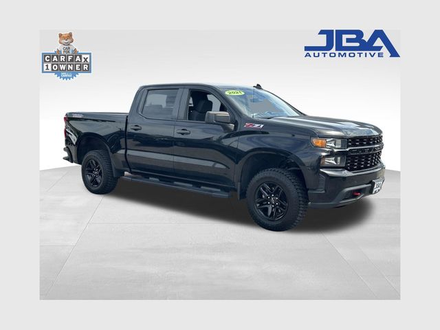 Black 2021 Chevrolet Silverado 1500 Pickup Truck Four-Wheel Drive 6-Speed Automatic Overdrive