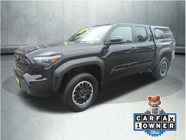 Black 2024 Toyota Tacoma TRD Off-Road Double Cab 4WD Pickup Truck Four-Wheel Drive 8-Speed Automatic