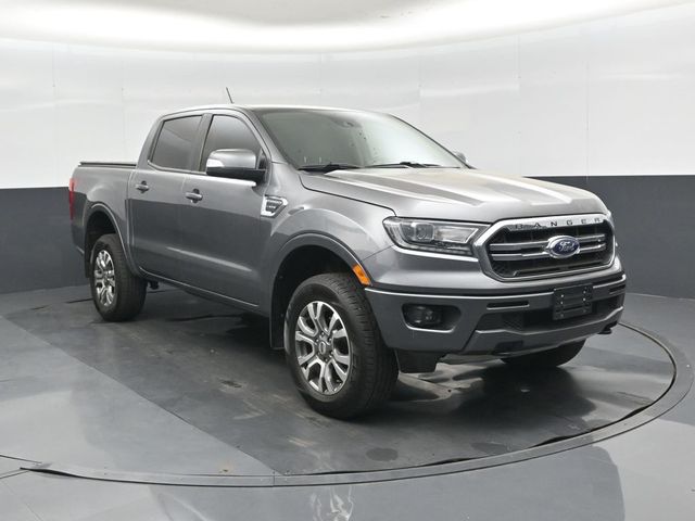 Gray Metallic 2021 Ford Ranger Lariat SuperCrew 4WD Pickup Truck Four-Wheel Drive Automatic