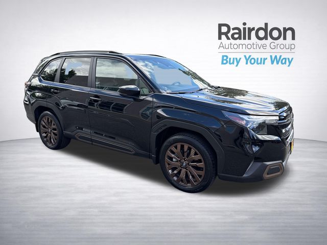 Crystal Black Silica 2025 Subaru Forester SUV / Crossover All-Wheel Drive Continuously Variable Transmission